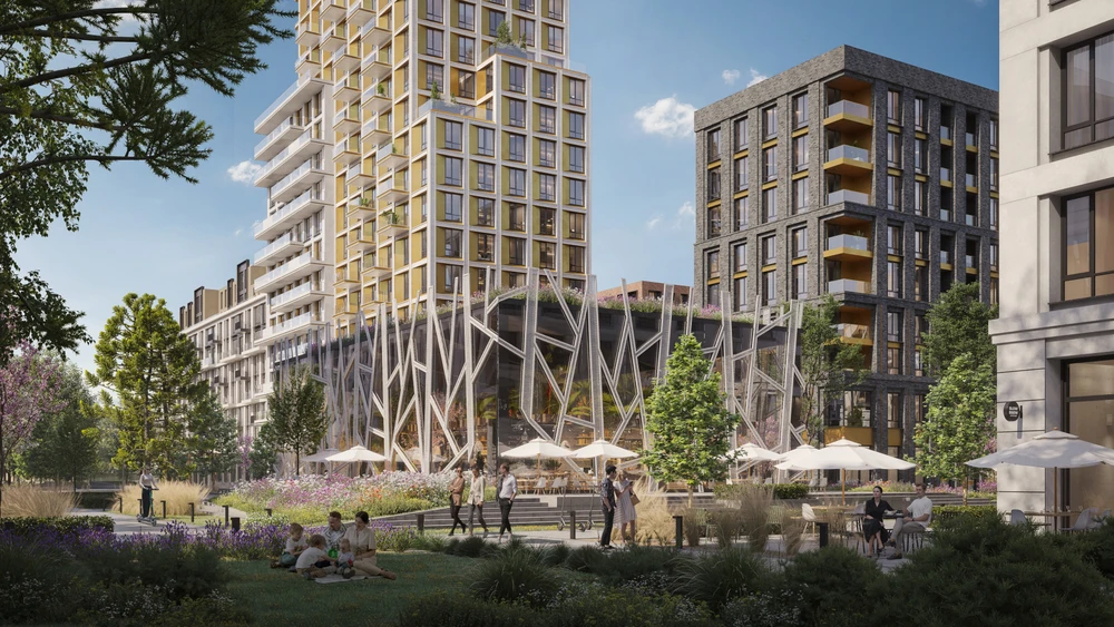 Новобудови Буча — будинки житлового комплексу Park Royal