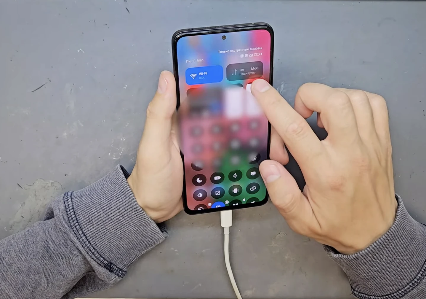 Xiaomi Redmi Note 12 Pro 4G после замены дисплея