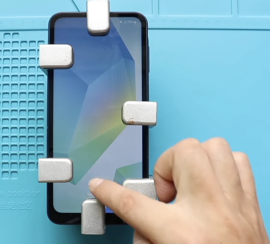 Samsung Galaxy A16 після заміни дисплея