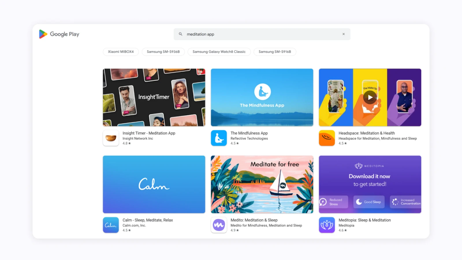 Mobile app market trends 2026 2 Google play Meditation app