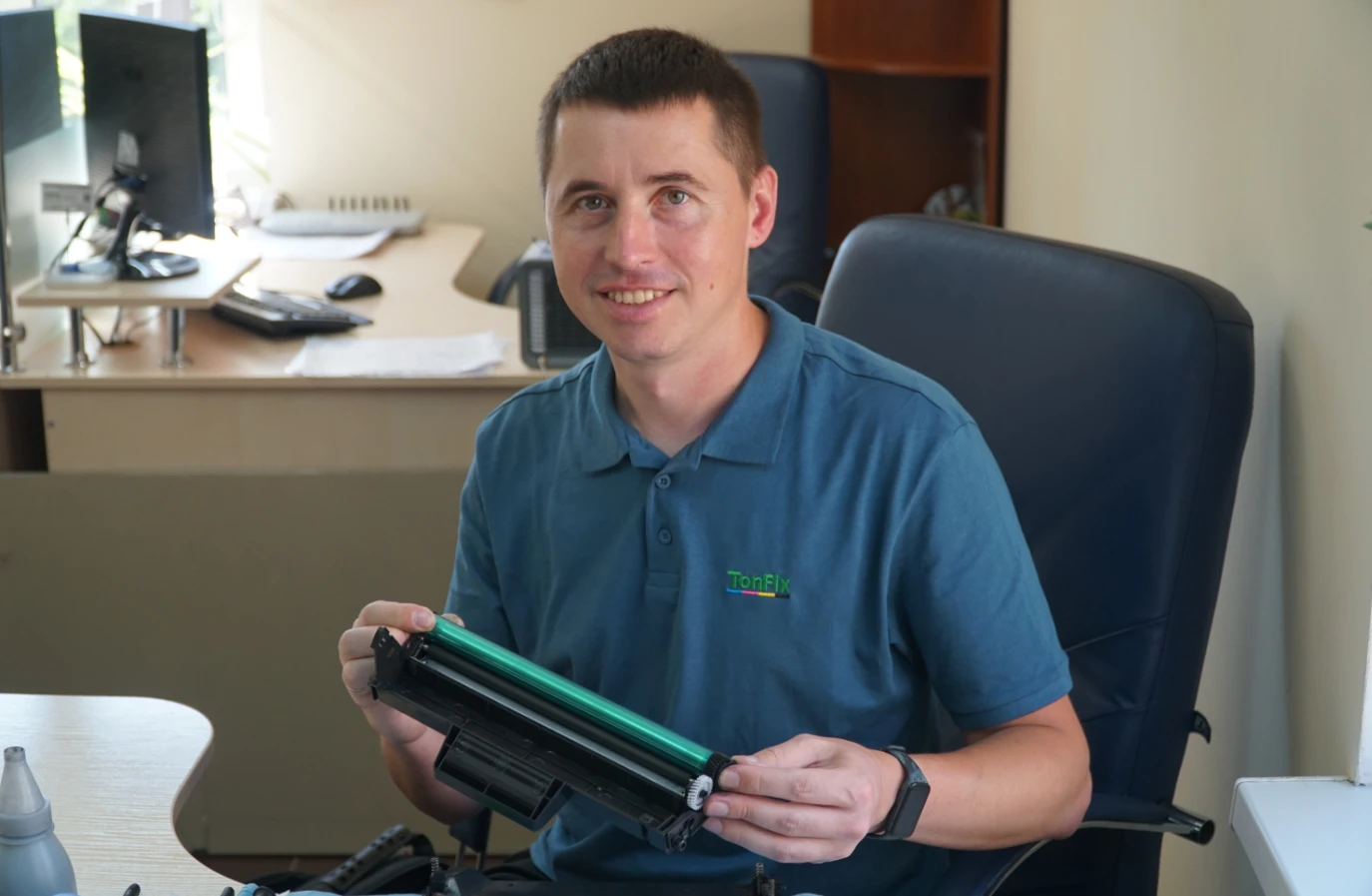 заправка лазерного картриджа