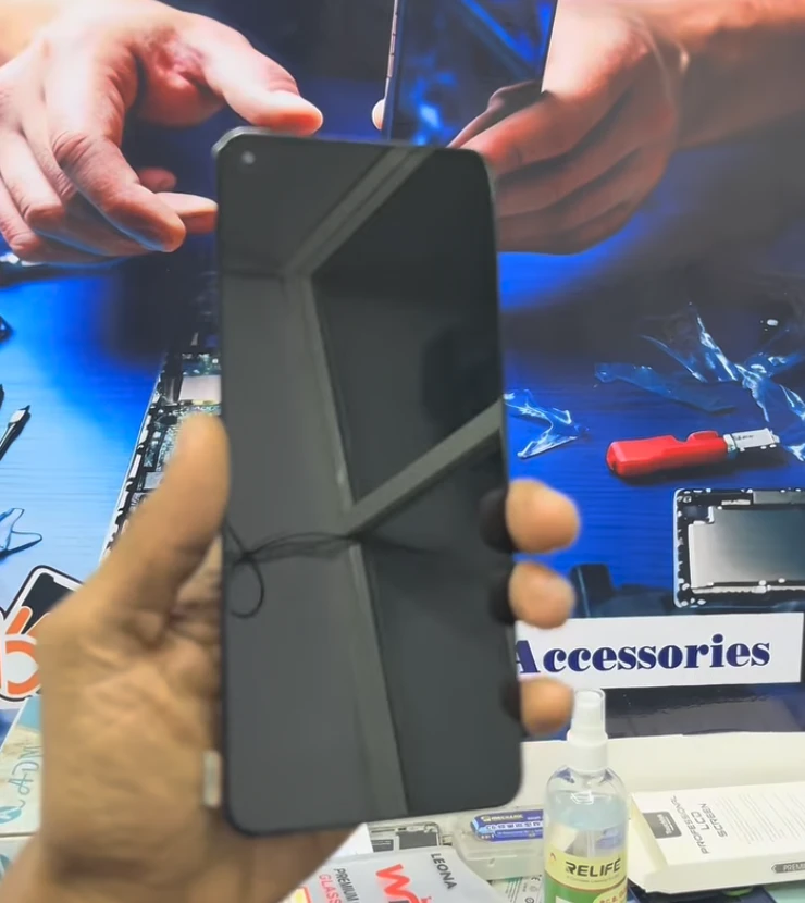 Оригінальний дисплей Oppo Reno 7 з рамкою в зборі