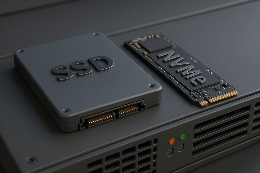 VPS на SSD или NVMe — что выбрать и в чём разница