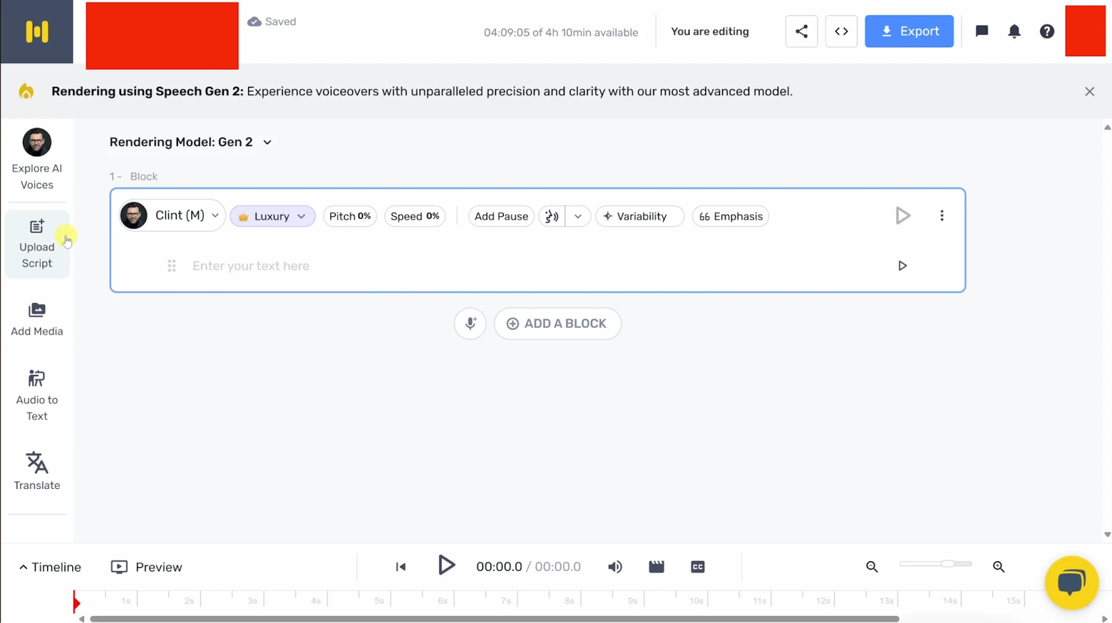 MURF.ai voice changer for gamers