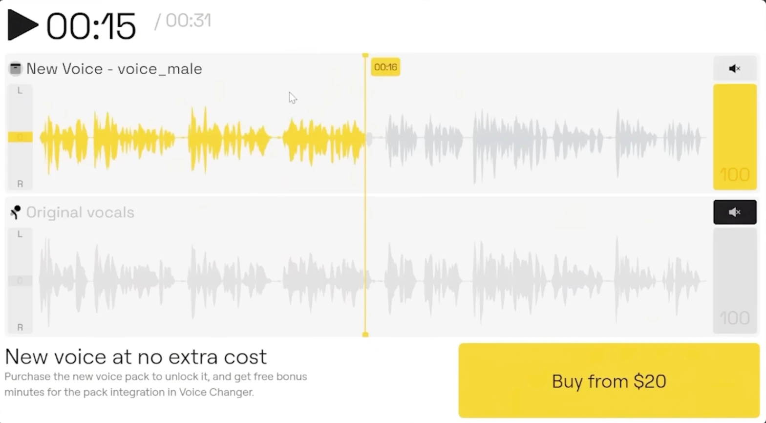 LALALAI discord voice changer