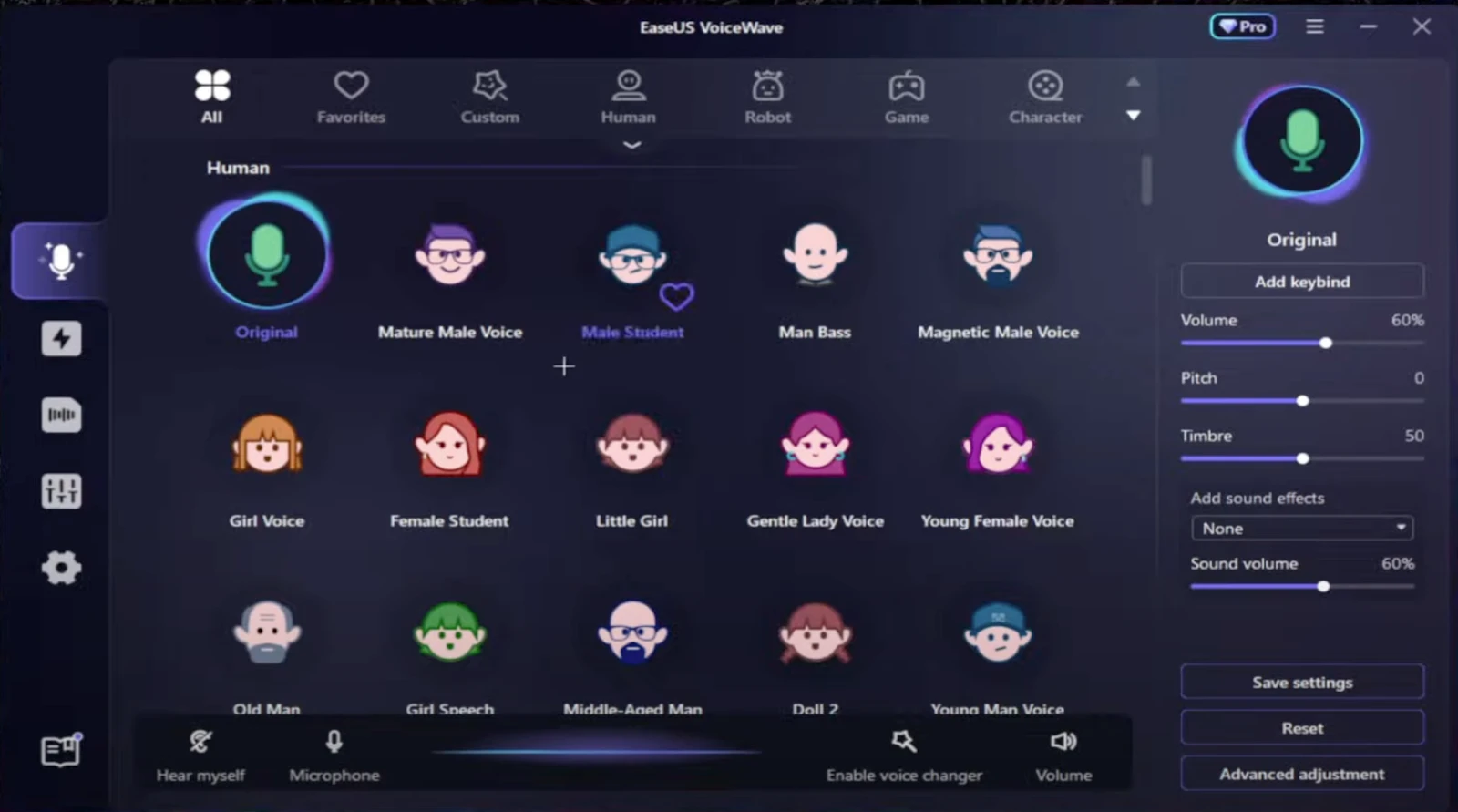 EaseUS Roblox Voice Changer