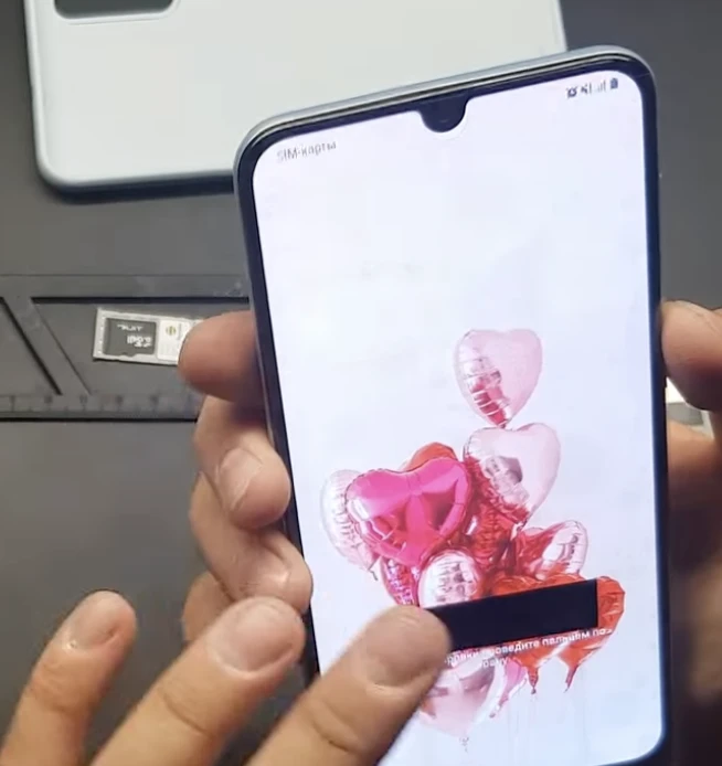 Оригінальний OLED дисплейний модуль для Samsung Galaxy A50