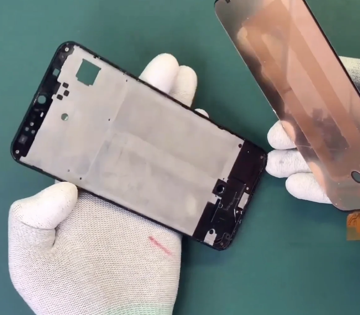 Установка дисплея Samsung A50