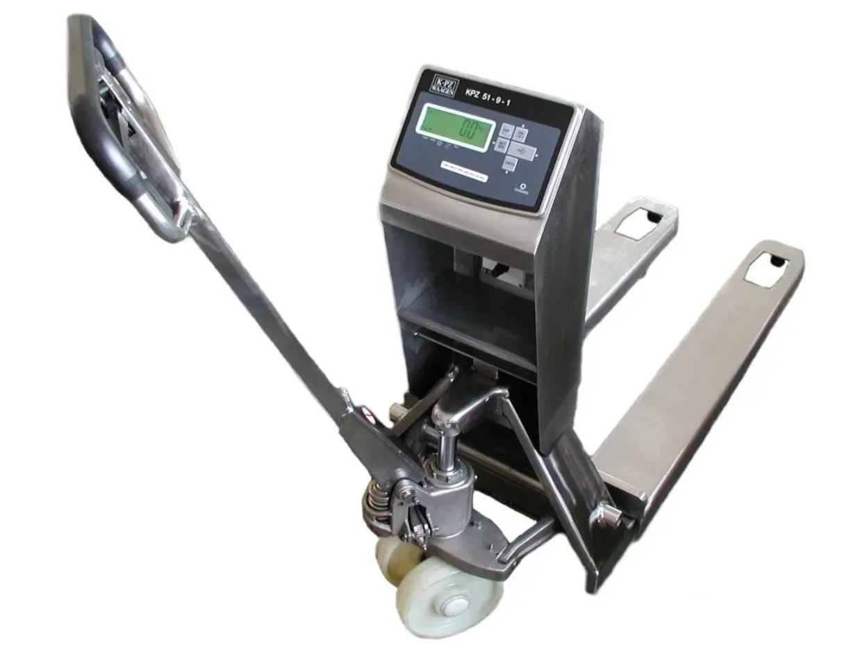 wózki magazynowe z wagą