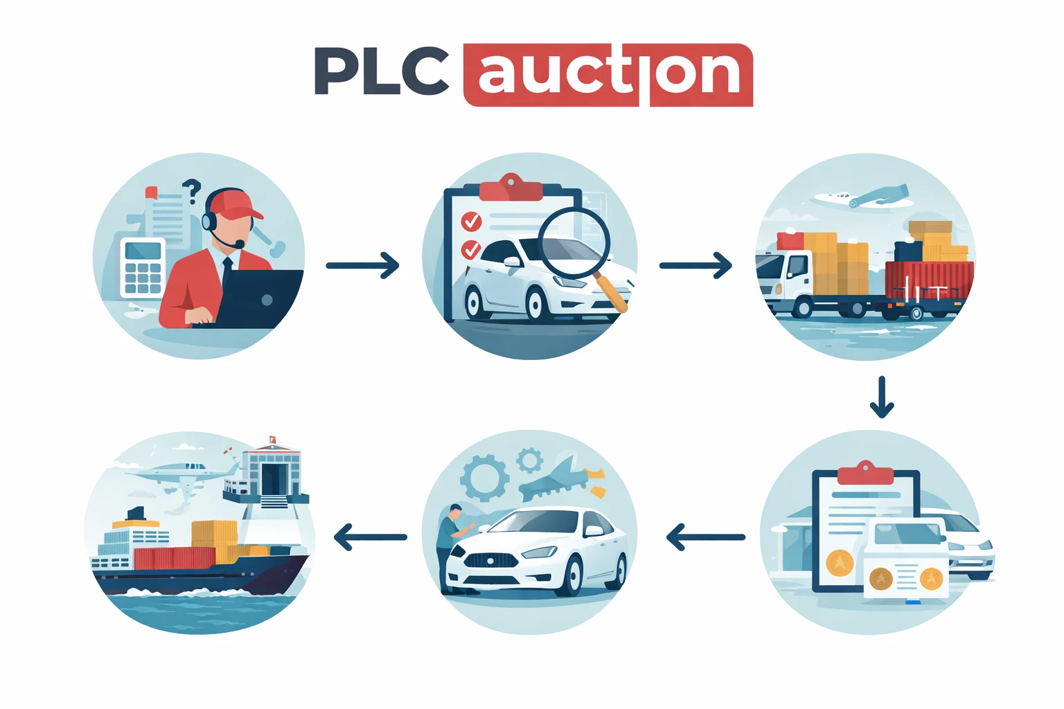 Защо за покупка на автомобил от ОАЕ избират PLC Auction