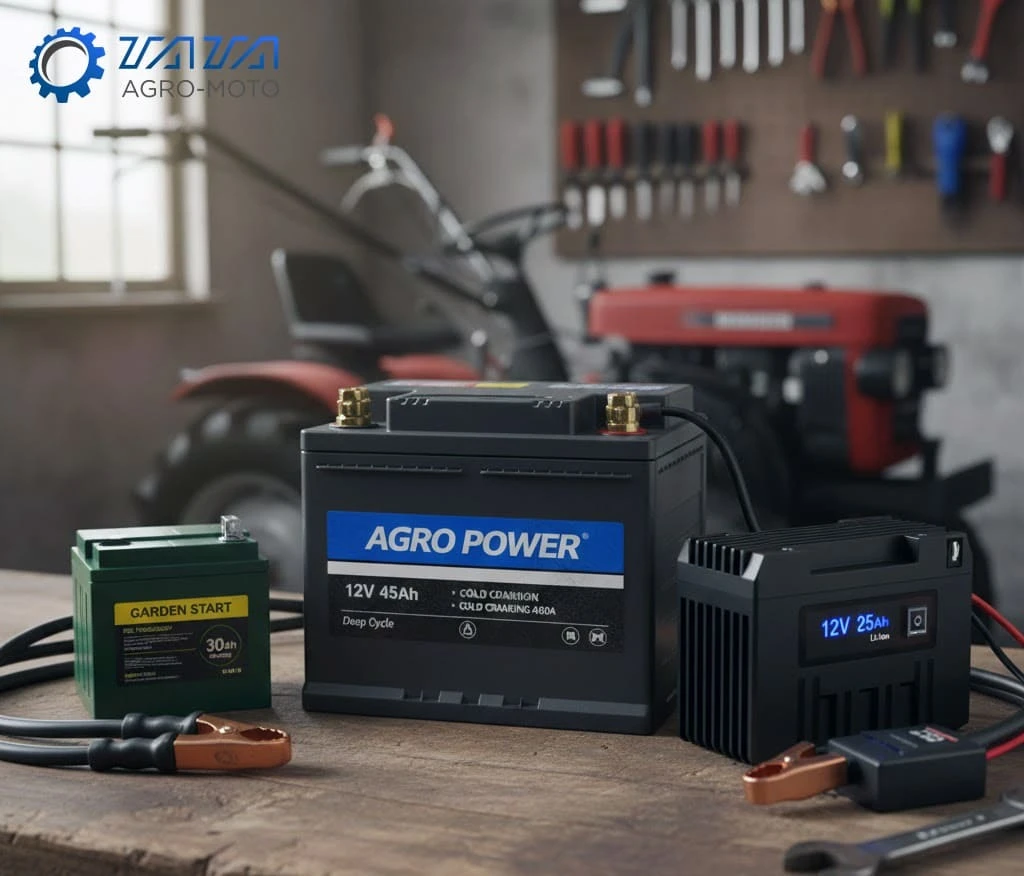 АКБ на мотоблок: моделі TTG 50AH 12V і TTG 60AH 12V