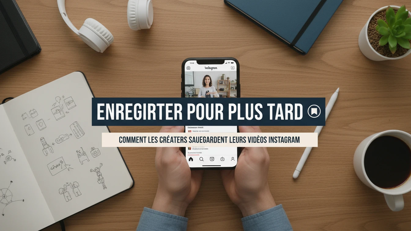 Comment les créateurs conservent des vidéos Instagram pour plus tard