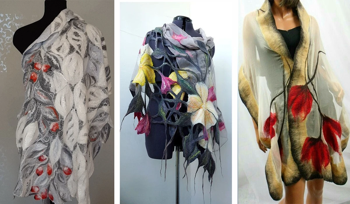 Что можно создать в технике нунофелтинга