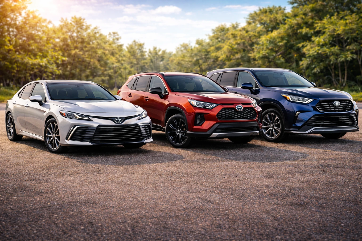 Toyota Camry, RAV4, Highlander