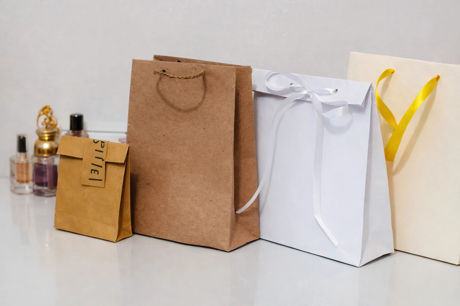 Как выбрать бумажный пакет с ручками?