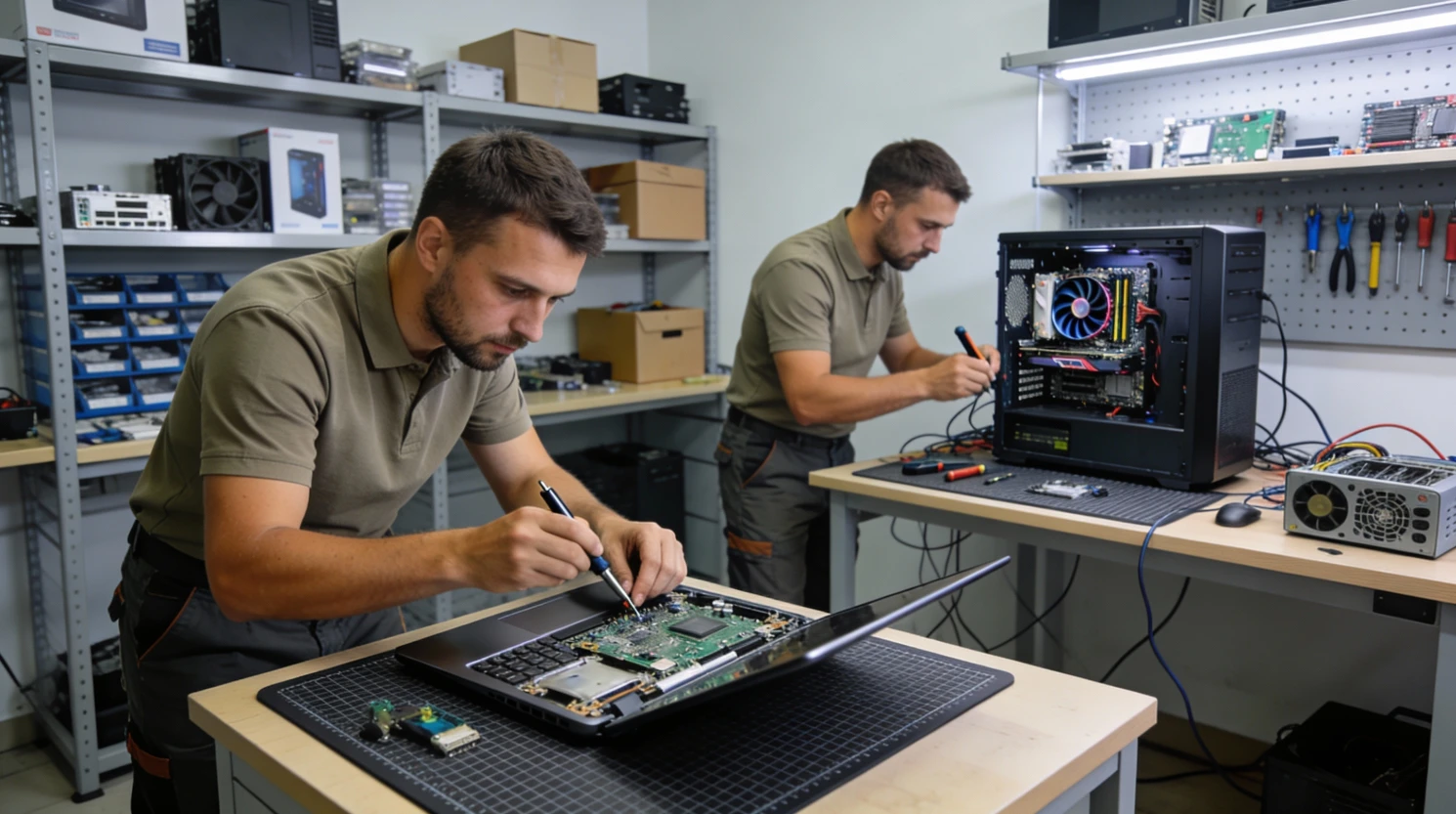 ремонт ноутбука и ПК