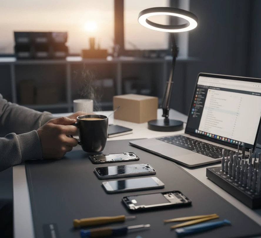 Ранок майстра: робоче місце та перевірка замовлень