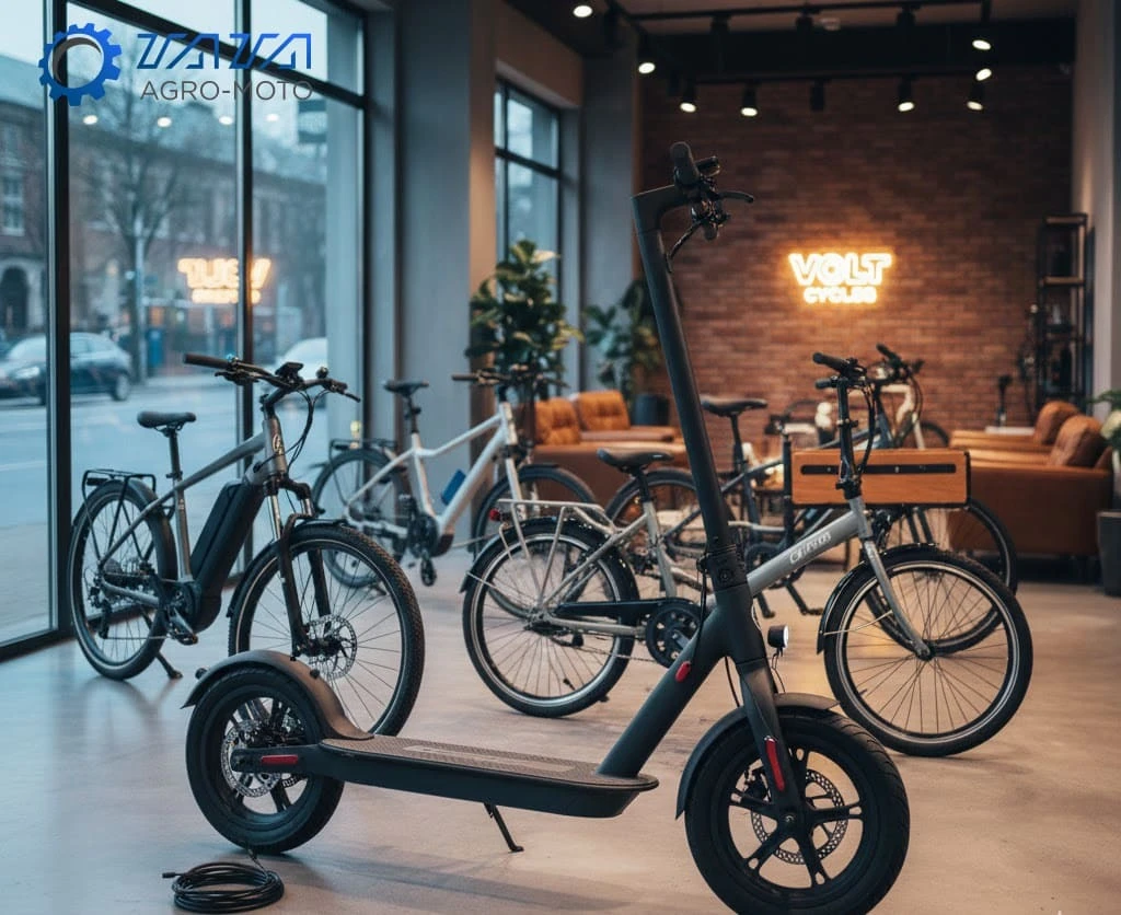 Современные электросамокаты для взрослых в TATA AGRO-MOTO MD