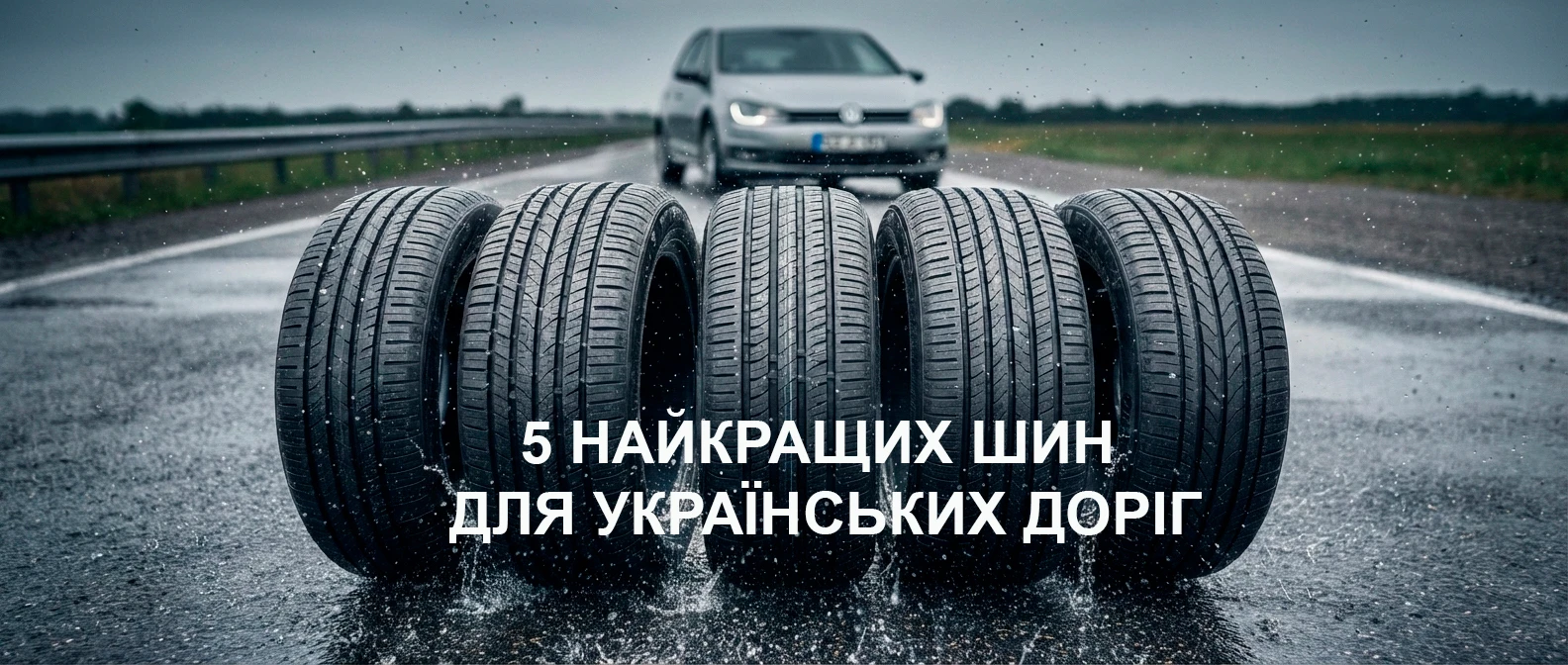 ТОП-5 шин для українських дорін від інтернет-магазину PROkoleso.UA