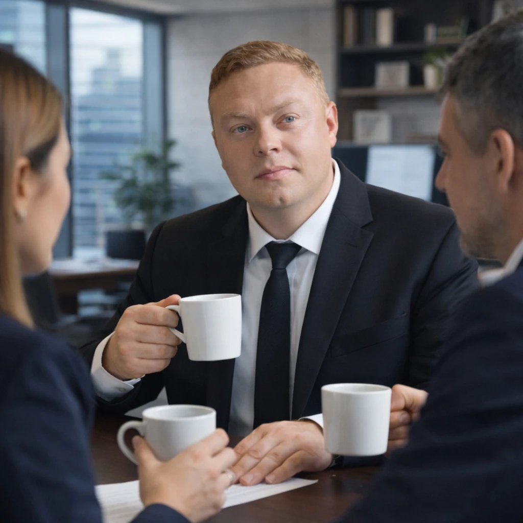 Микитишин Олег Ярославович, керуючий партнер Veritas Legal Group, у сучасному офісі — стратегічний юридичний супровід бізнесу