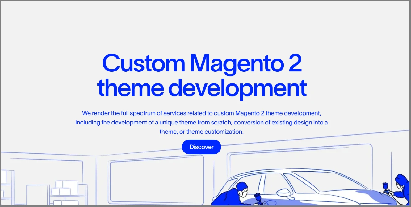 Staylime offer custom Megento theme development