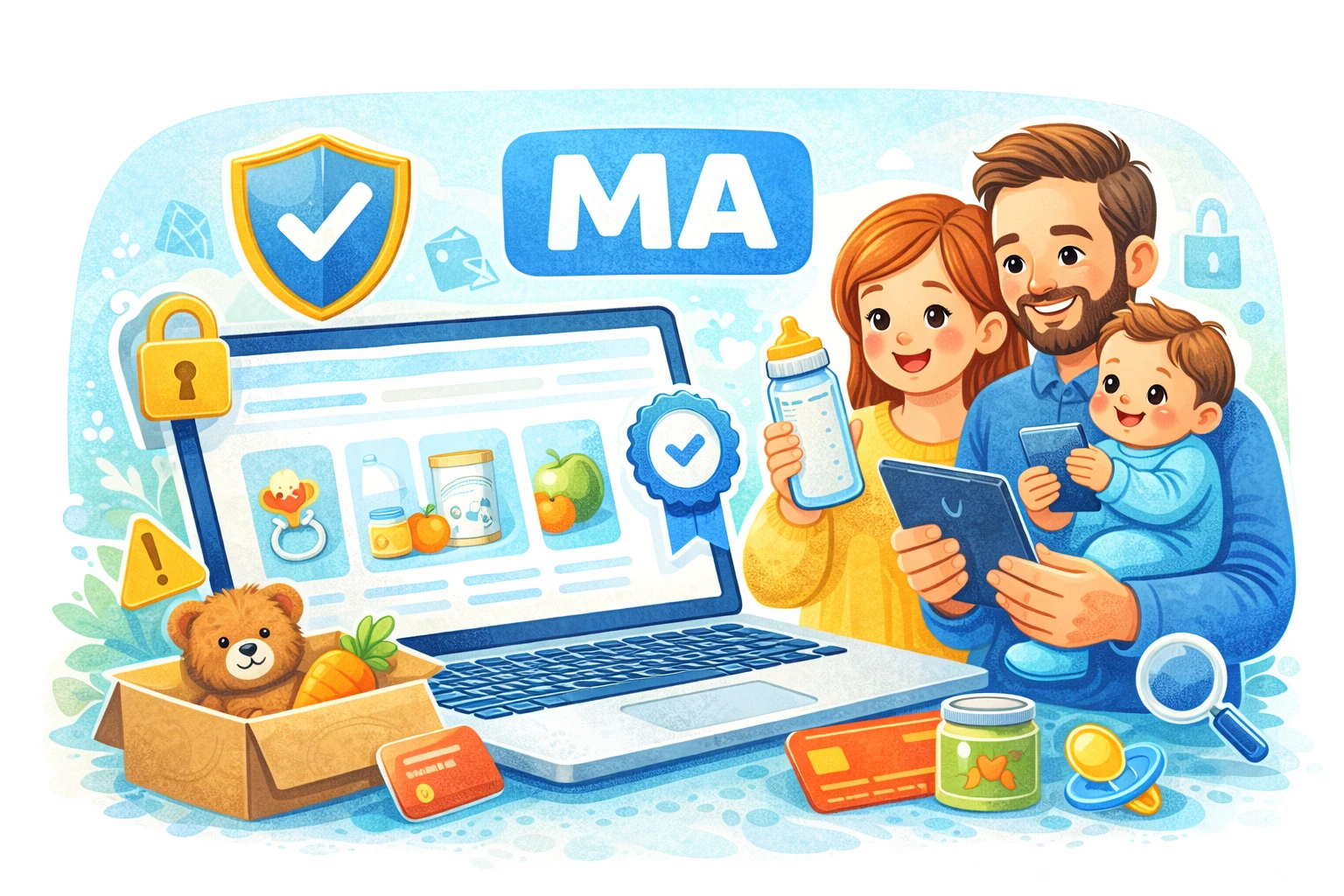 Як безпечно купувати товари для малюка онлайн і не натрапити на підробки чи переплати