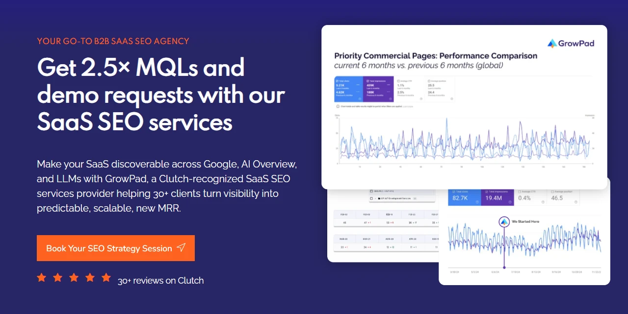 Growpad provides SssS SEO services