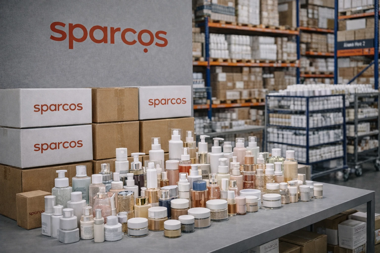 Оптовий склад Sparcos — професійна косметика гуртом для бізнесу
