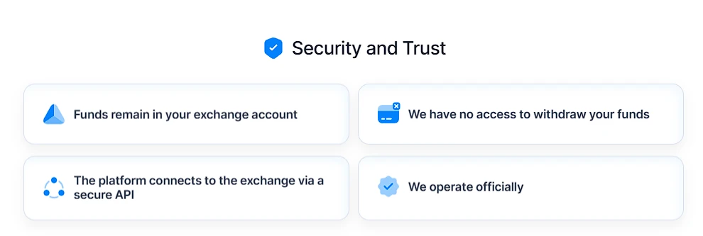 security in the Botty crypto trading bot