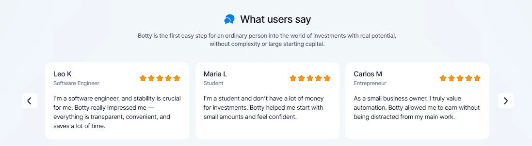 Botty crypto bot reviews