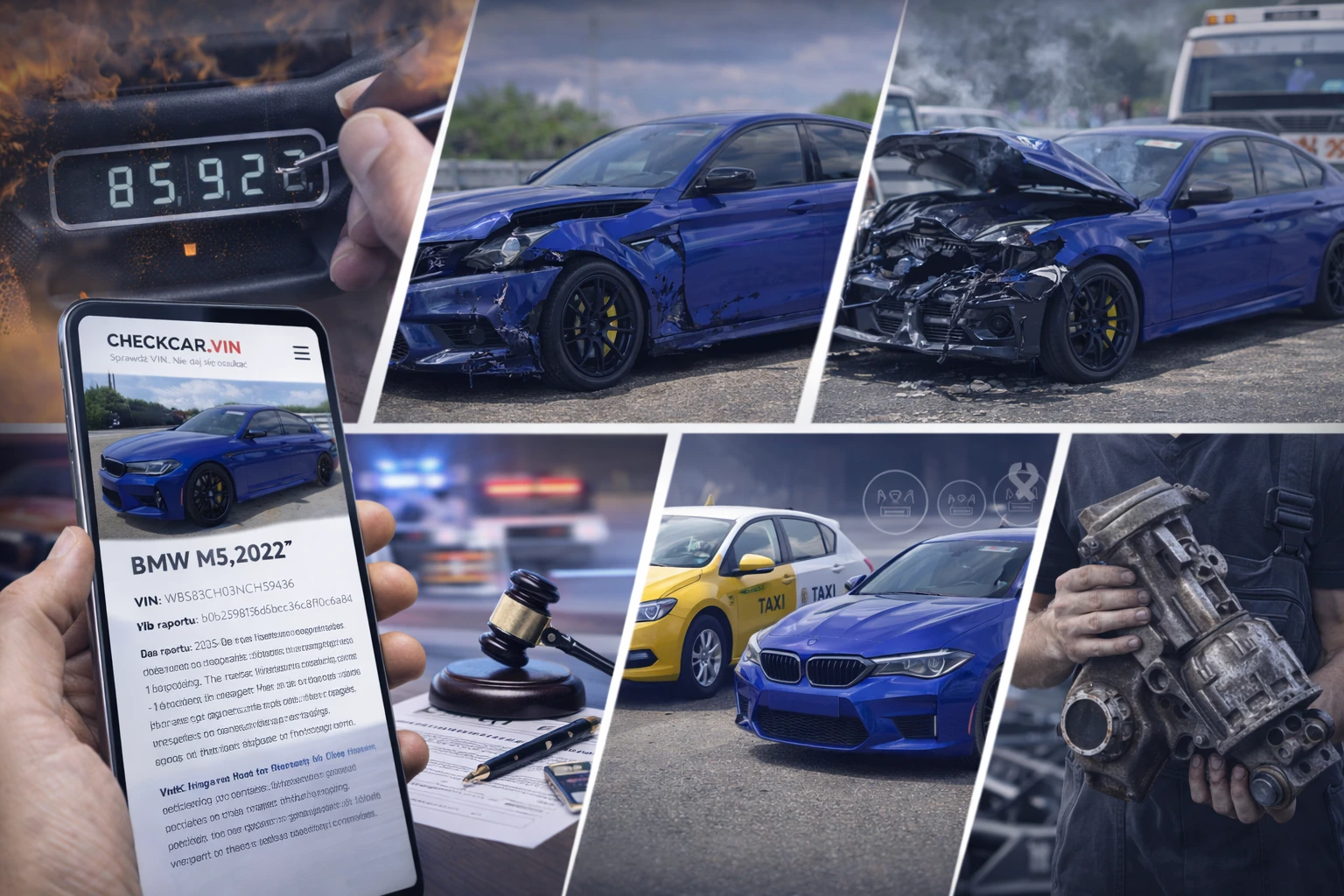 Czym raporty Checkcar.vin różnią się od innych serwisów