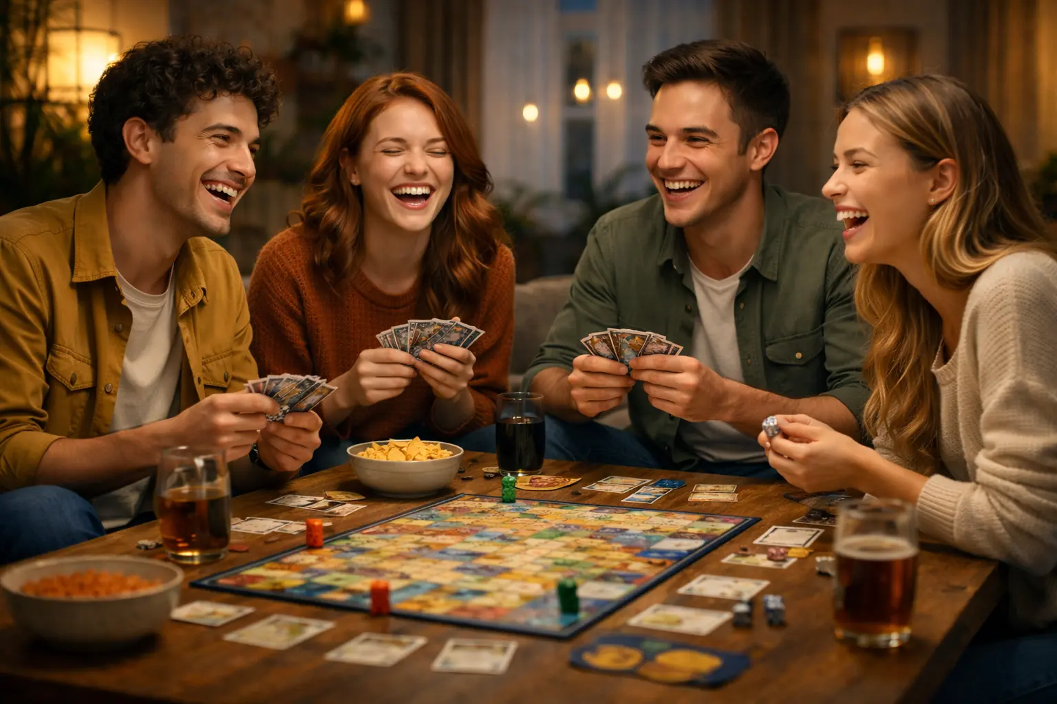 вечер с друзьями