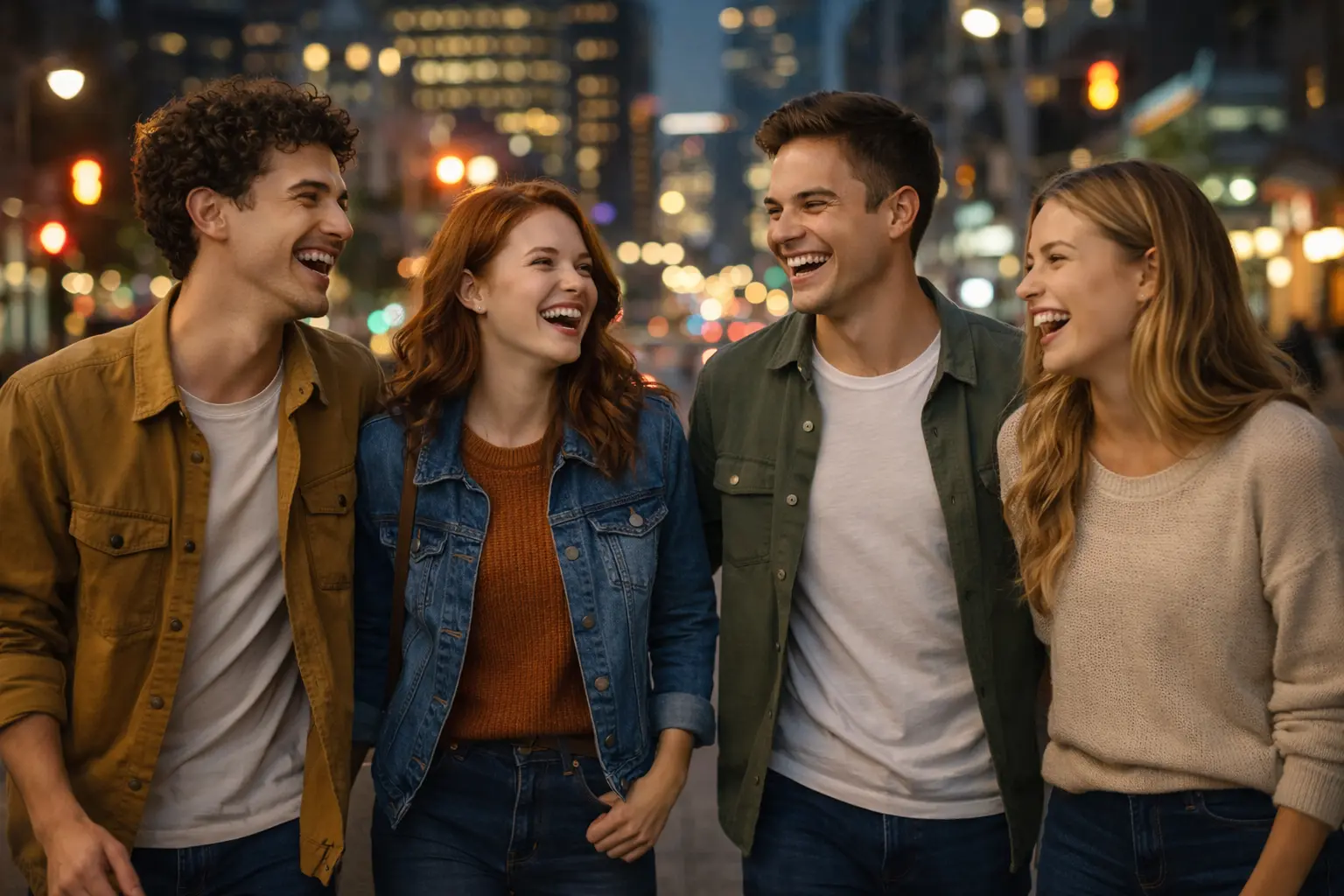 активный отдых в компании друзей