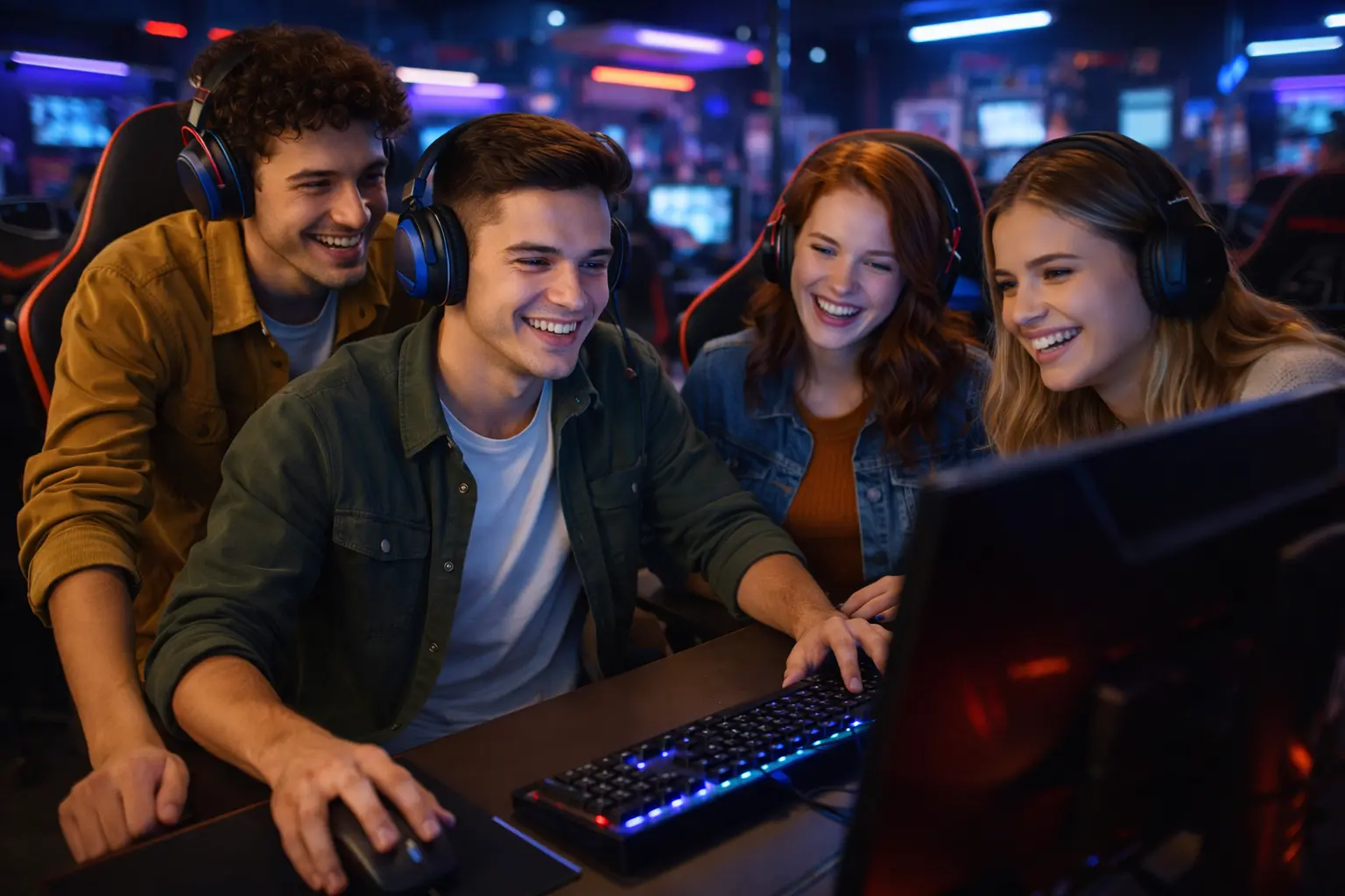 приятное времяпрепровождение в игровом клубе