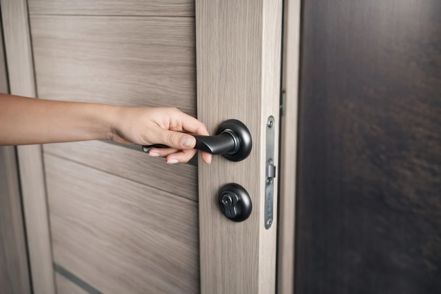 Interior door won’t close properly