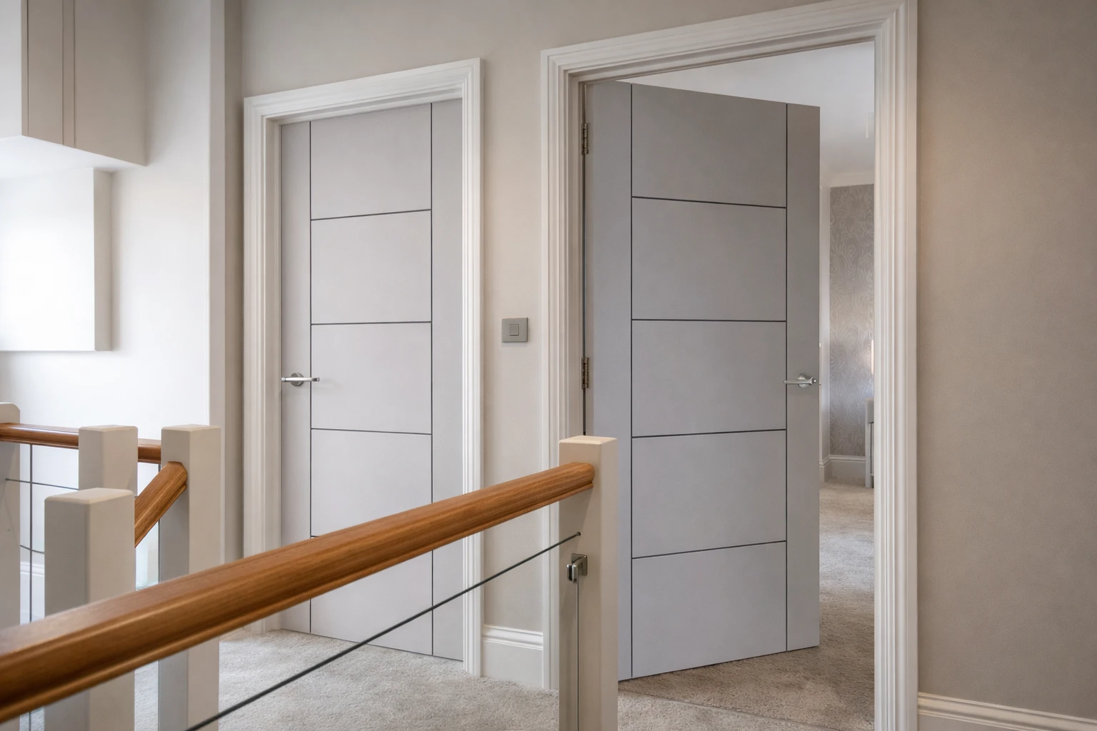 When to consider replacement instead of repair Interior door