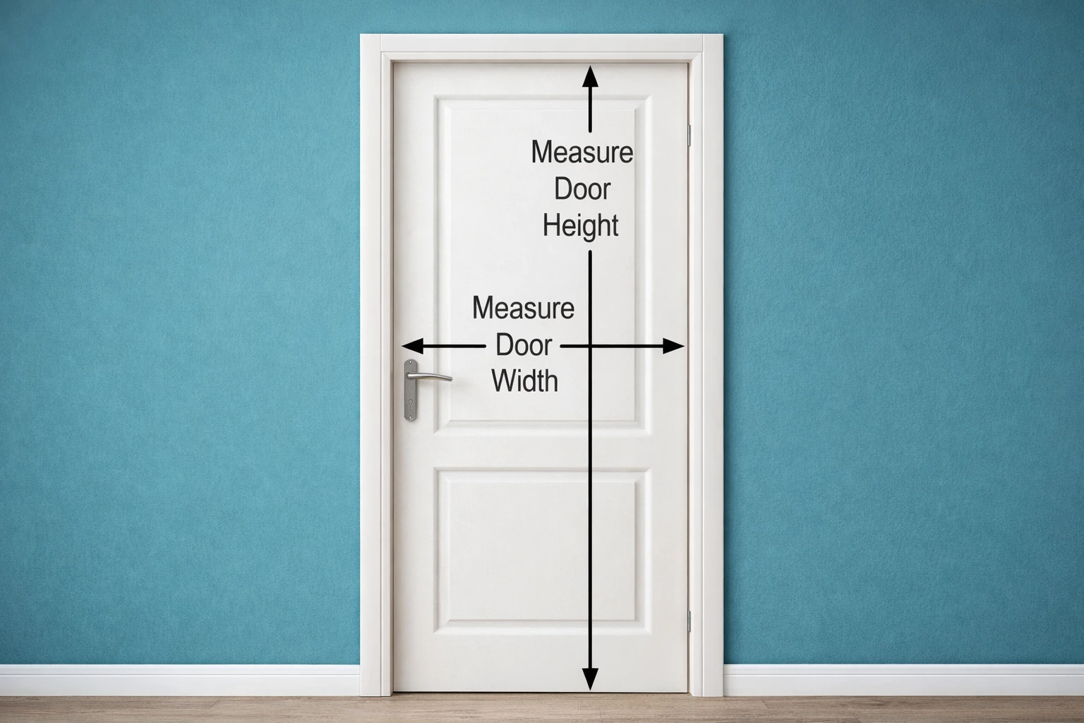 How to measure interior door sizes correctly