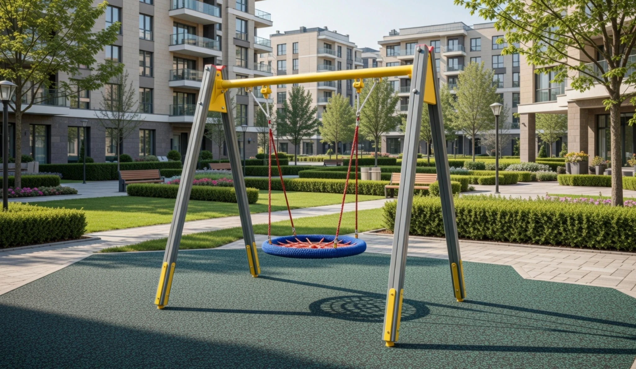 Купити дитяче ігрове обладнання та підвищити привабливість житлового комплексу
