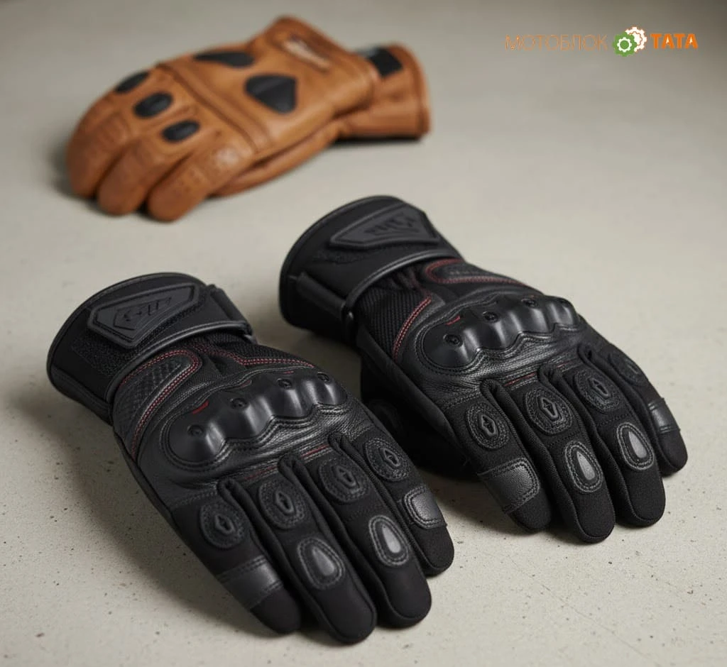Какие купить перчатки для мотоцикла: популярные модели