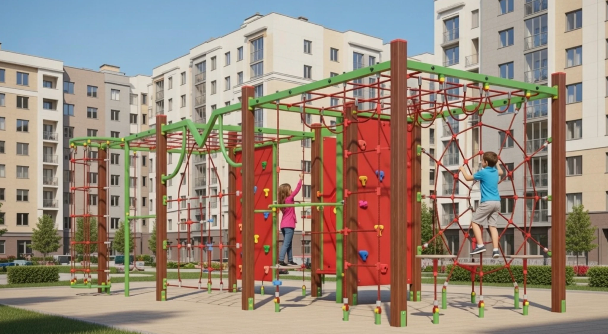 спортивне та ігрове обладнання у двір