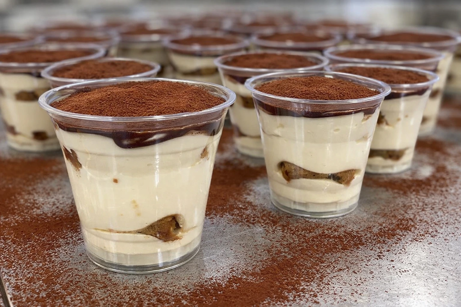 Тирамису в пластиковом стаканчике