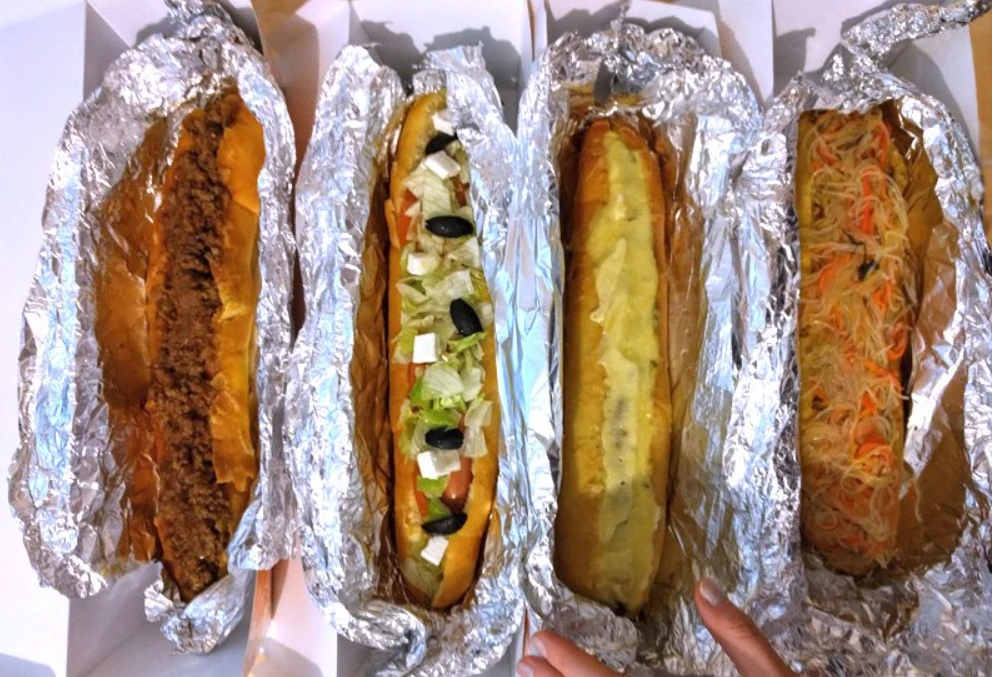 Хот-доги в алюминиевой фольге