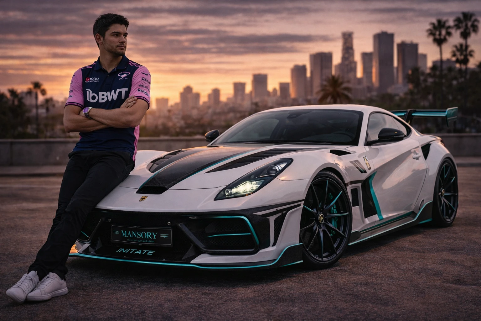 Esteban Ocon i jego Mansory Initiate