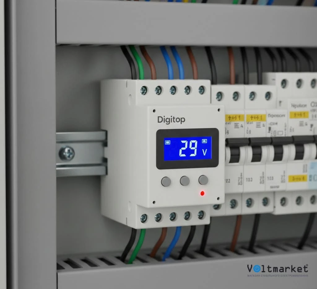 Реле контролю напруги Digitop: основні переваги