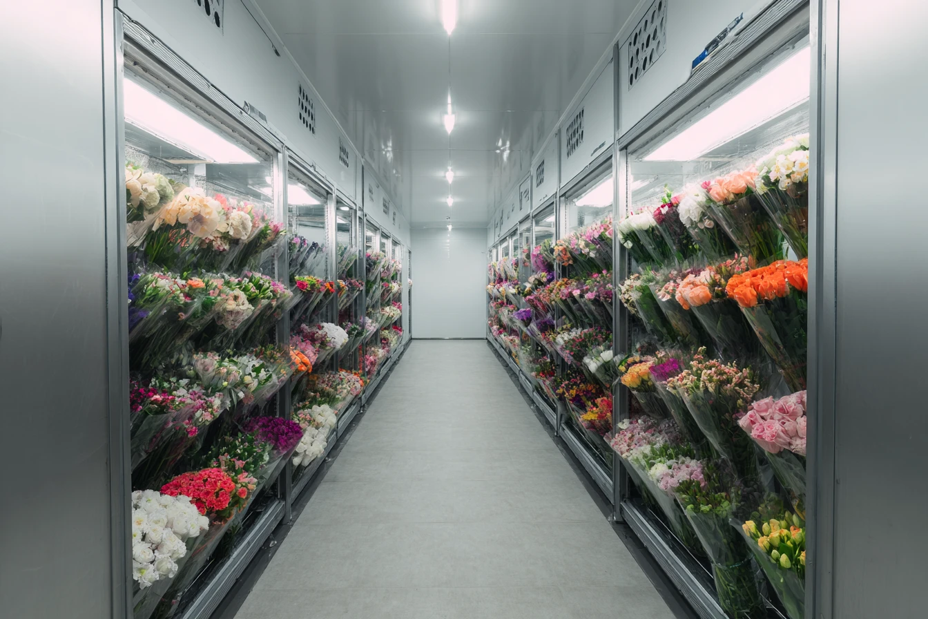 зберігання квітів в холодильниках