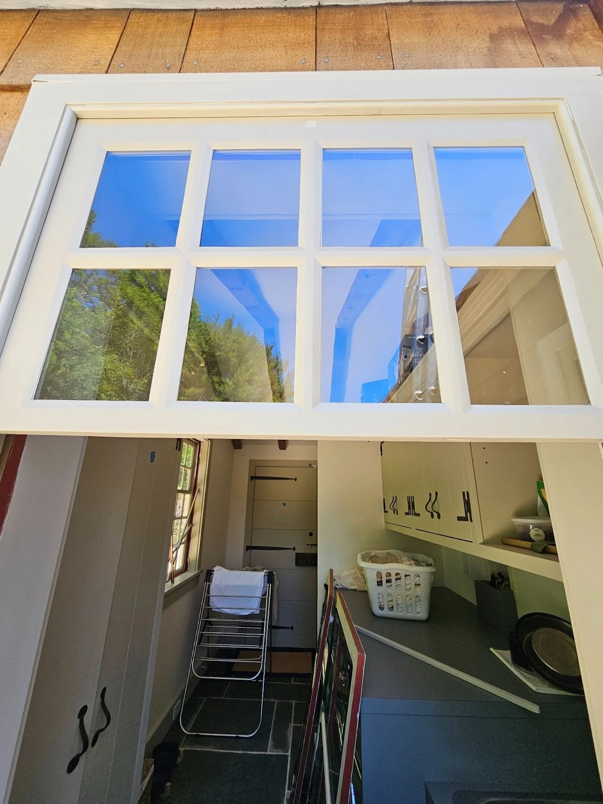 wooden window restoration