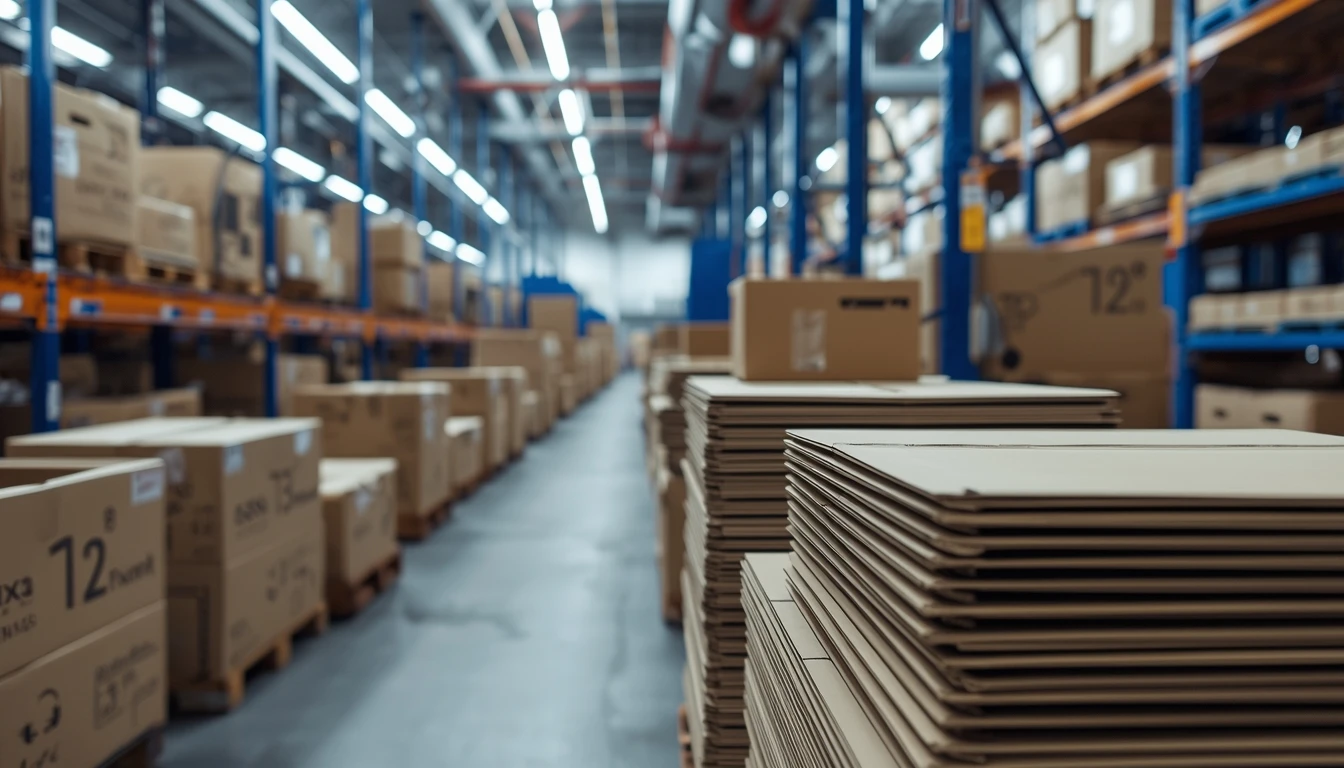 cкладні коробки на складі