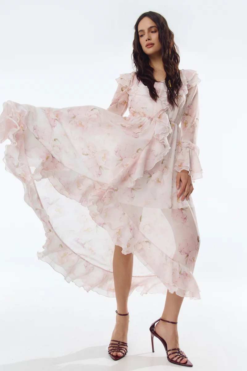 Платье на выпускной с рукавом от Gepur - фото 2