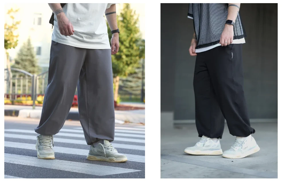 Мужские штаны оверсайз
