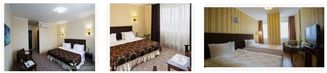 номери готелю лісова пісня